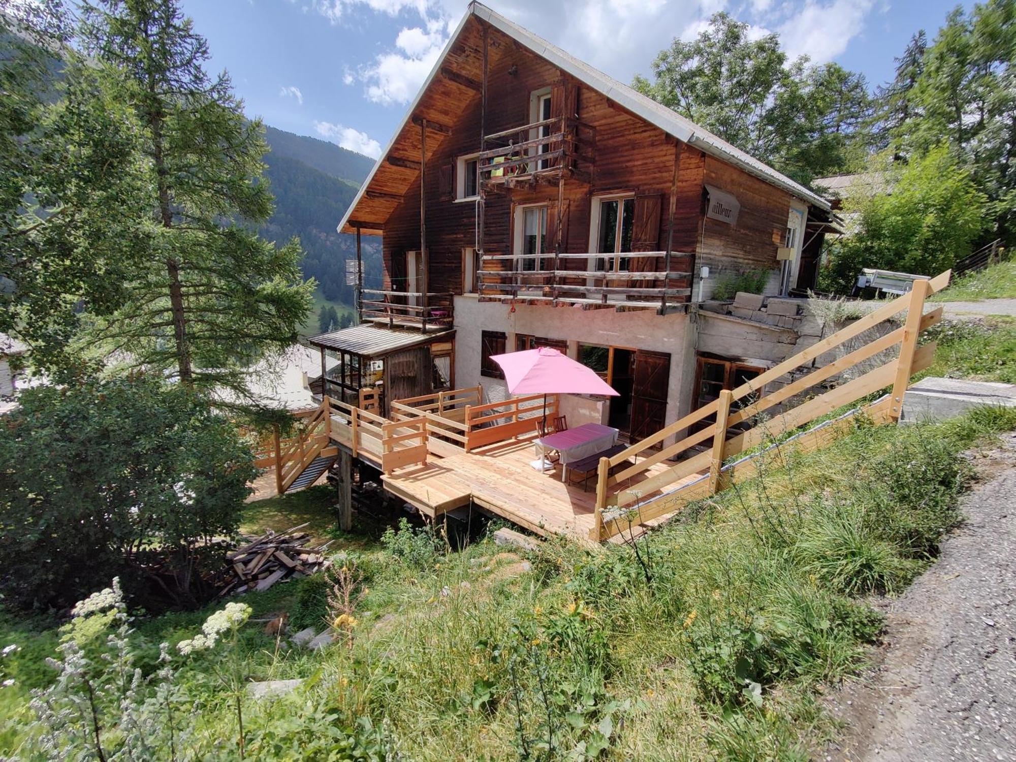 Chalet Ailleurs Appartement A Molines En Queyras Εξωτερικό φωτογραφία